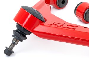 Chevrolet Silverado 2500 HD Upper Control Arms - Rough Country - Forged, High Strength Ball Joints - Red - '01-'10